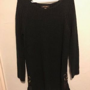 Black sweater Dress